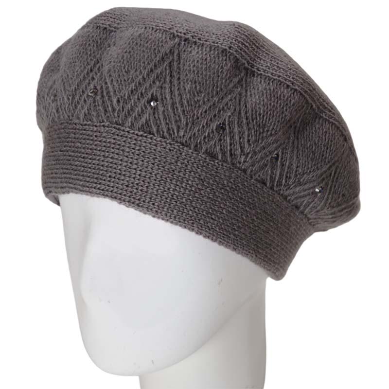 Берет женский Lirus Люся двойной Дымчатый (131949)