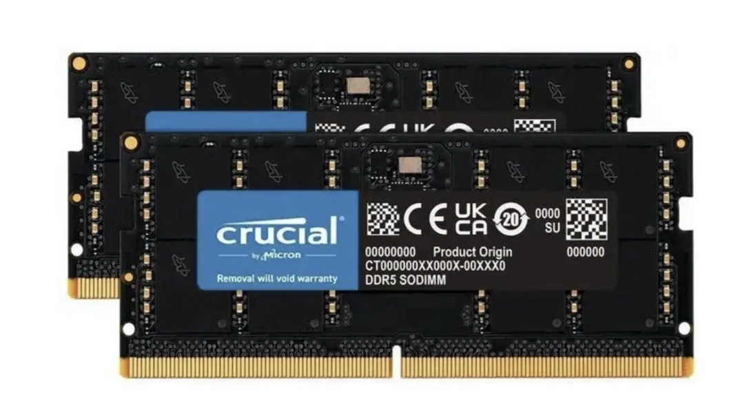 Память для ноутбуков Crucial 96GB 2x48GB SO-DIMM DDR5 5600 MHz (CT2K48G56C46S5)