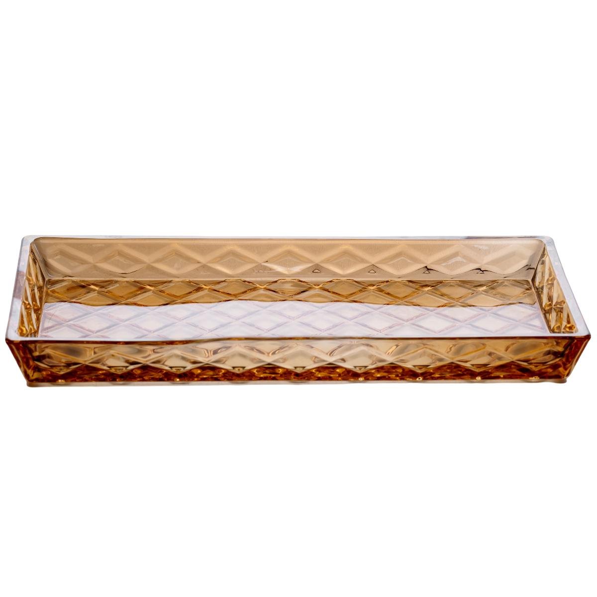 Блюдо для закусок Lirmartur стеклянное прямоугольное 29,5х13,5х2 см (HP-YH-57)