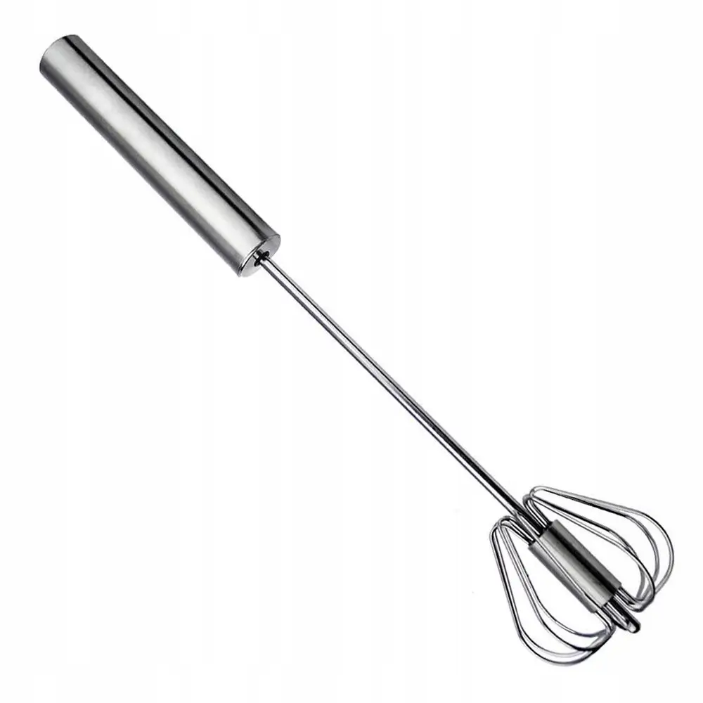 Міксер для яєць Cookkiss портативний напівавтоматичний універсальний із нержавіючої сталі (00812)