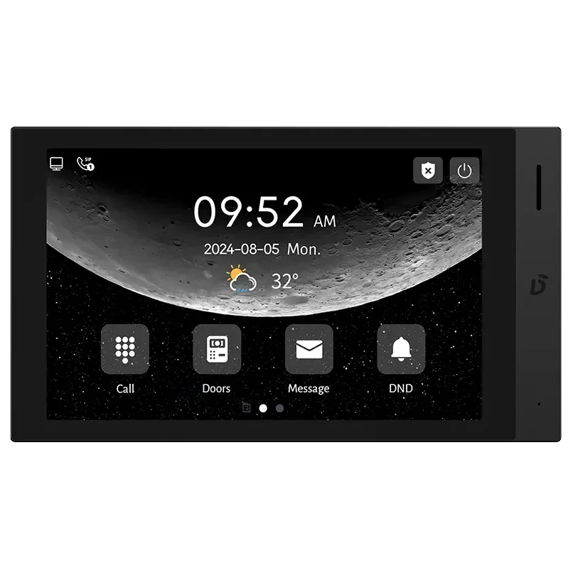 Видеодомофон Dnake H616 8" Black (3044518363)