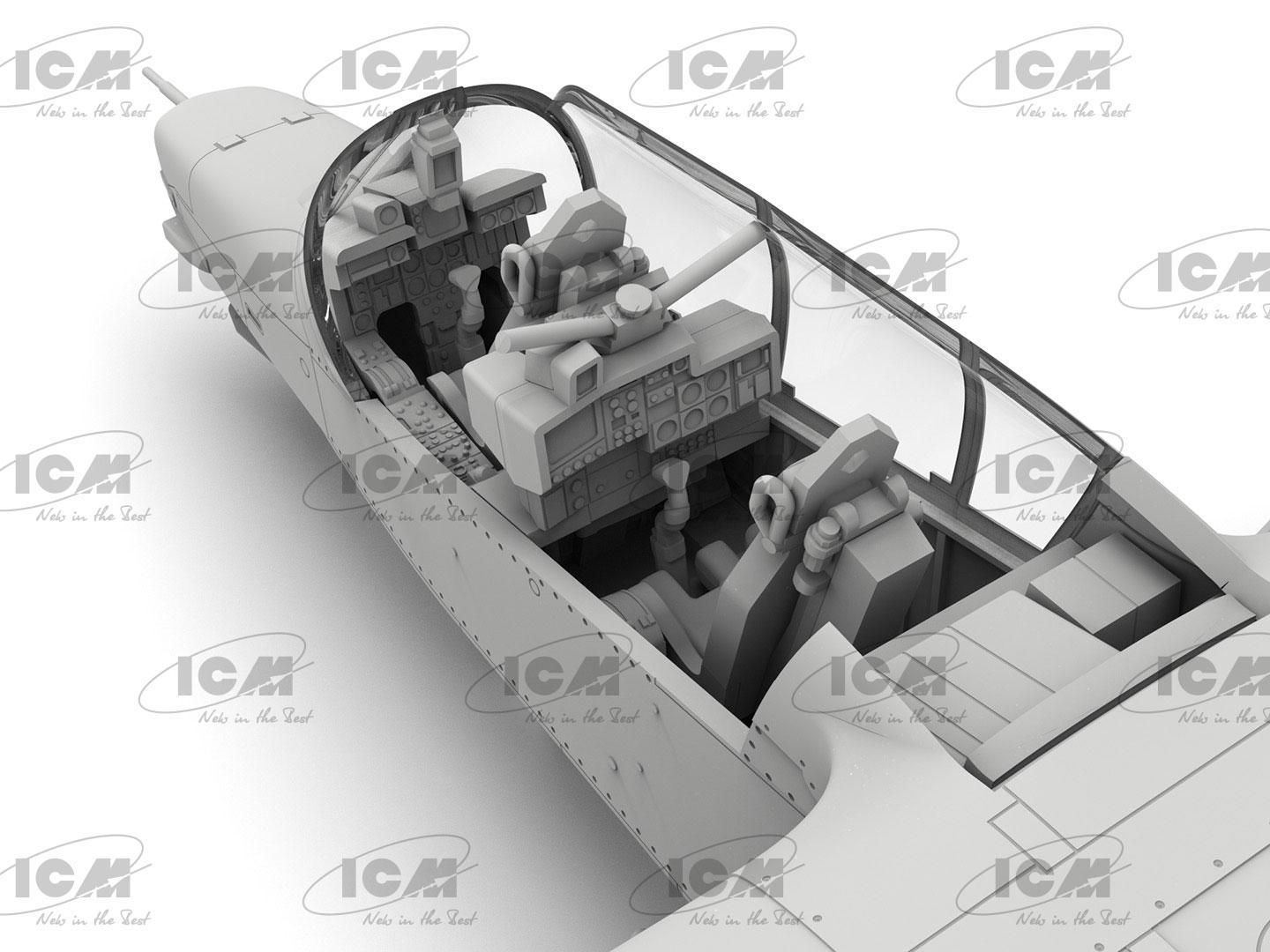 Збірна модель ICM OV-10D+ Bronco американський штурмовик та літак спостереження (72186) - фото 12