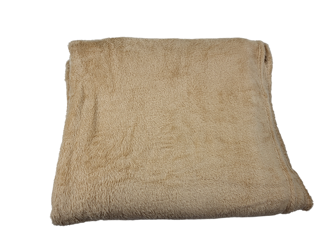 Плед флисовый двуспальный 180х200 см Карамельный (1649) - фото 3