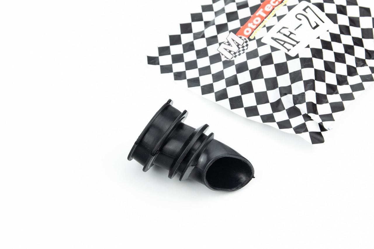 Патрубок фільтра повітряного Honda DIO AF27 силікон (363378)