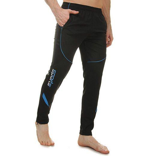 Штаны футбольные Sports LD-9201 XL Черно-синий (57429328)