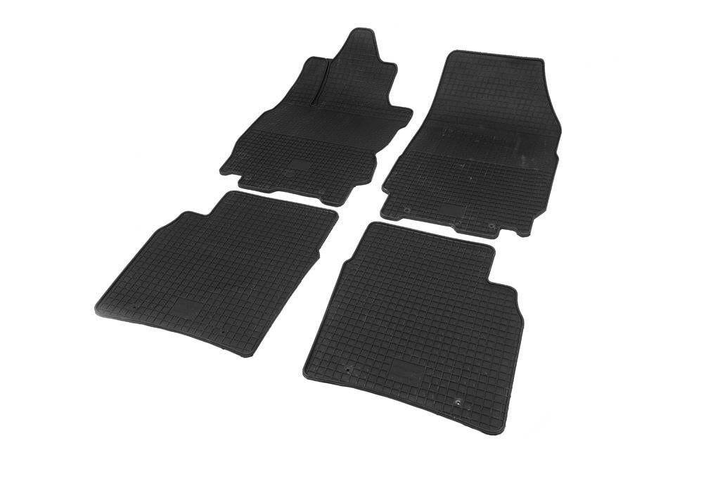 Коврики автомобильные Polytep для Nissan Note 2004-2013 г резина 4 шт. (87535)