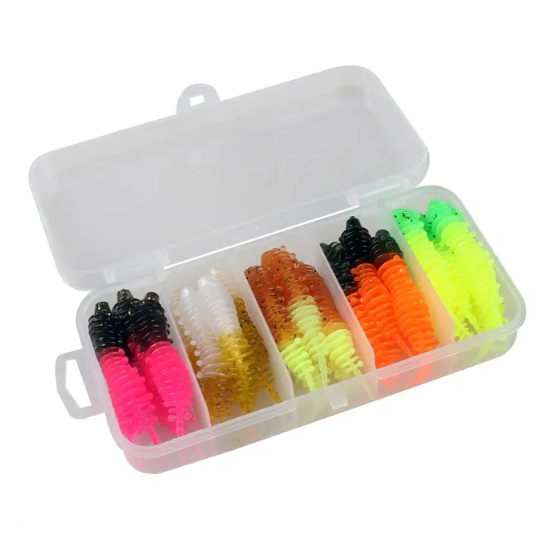 Силиконовая приманка для джига 30 шт. (Силик10)