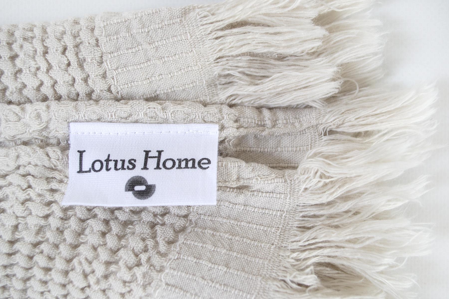 Полотенце Lotus Home Rius Natural300 г/кв. м 90x170 см Бежевый (14791956) - фото 3 Полотенце Lotus Home Rius Natural300 г/кв. м 90x170 см Бежевый (14791956) - фото 3