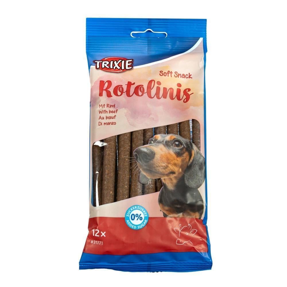 Лакомство для собак Trixie Soft Snack Rotolinis Палочки с говядиной 12 см 120 г (1789920305)