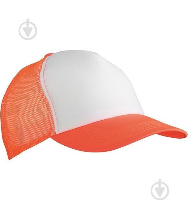 Кепка Myrtle Beach Тракер Белый / Оранжевый (MB0070MWNOU)