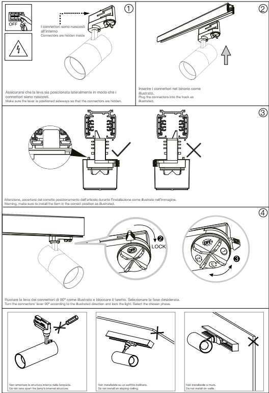 Светильник трековый Ideal Lux Quick 15 W Cri90 30° 4000K Black (222585) - фото 5 Светильник трековый Ideal Lux Quick 15 W Cri90 30° 4000K Black (222585) - фото 5