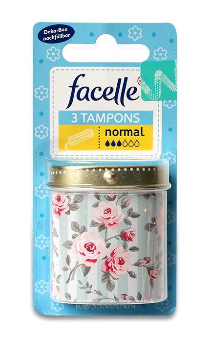 Тампони жіночі Facelle Normal 3 шт. (13309731)