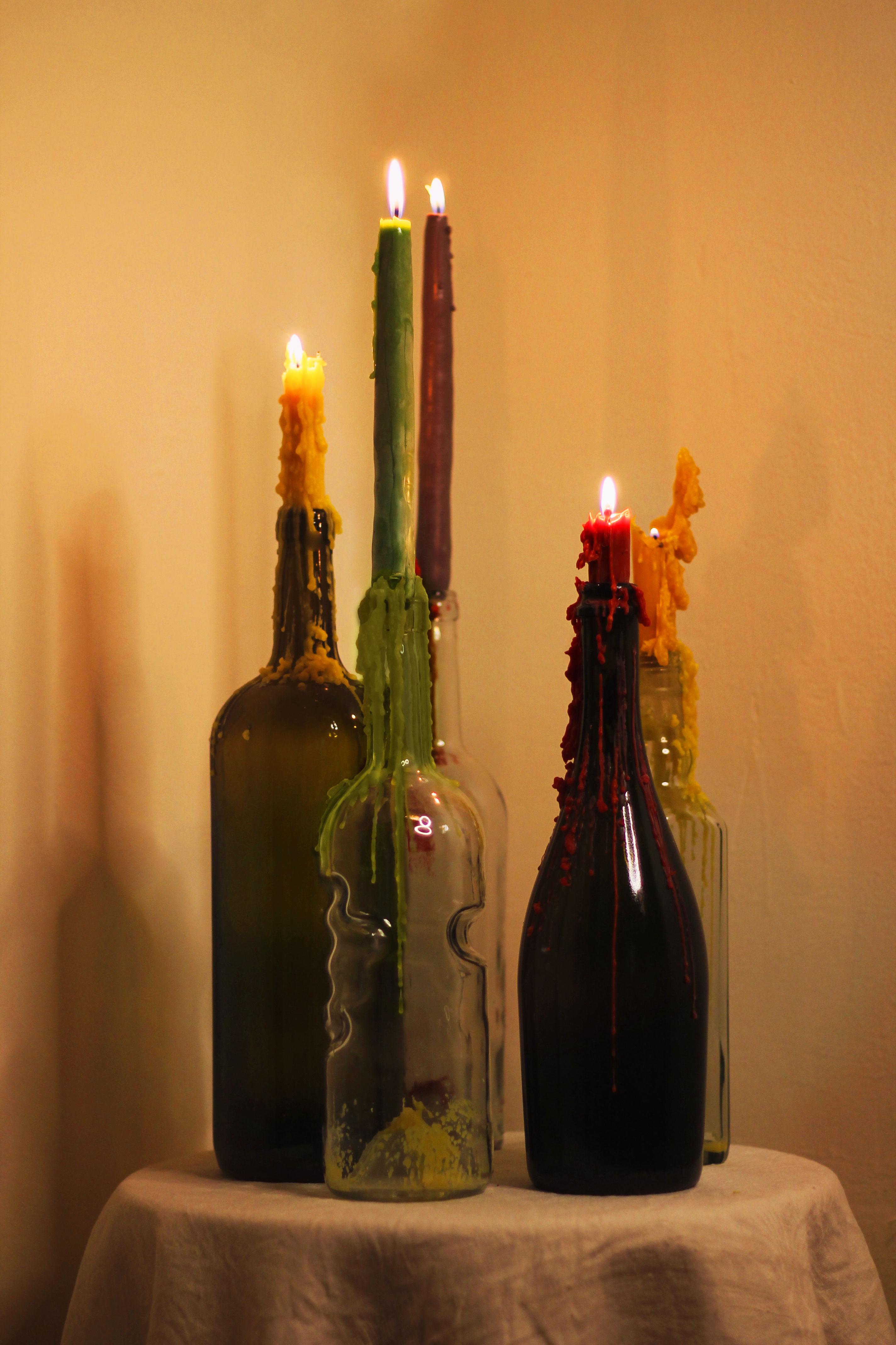 Свічки столові з бджолиного воску з ароматом моря 240х20 мм 2 шт. Синій - фото 6 Свічки столові з бджолиного воску з ароматом моря 240х20 мм 2 шт. Синій - фото 6