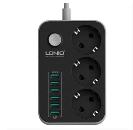 Подовжувач LDNIO SE3631 USB 2 м (SE3631) - фото 3