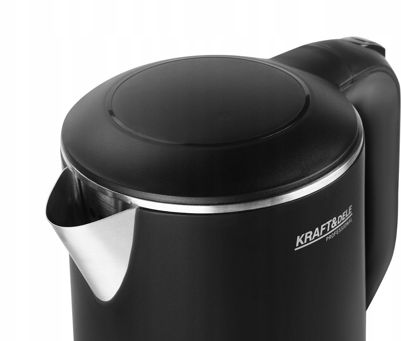 Електричний чайник з контролем температури Kraft&Dele KD4105 1,6 л 1500 Вт Чорний (KD4105) - фото 2