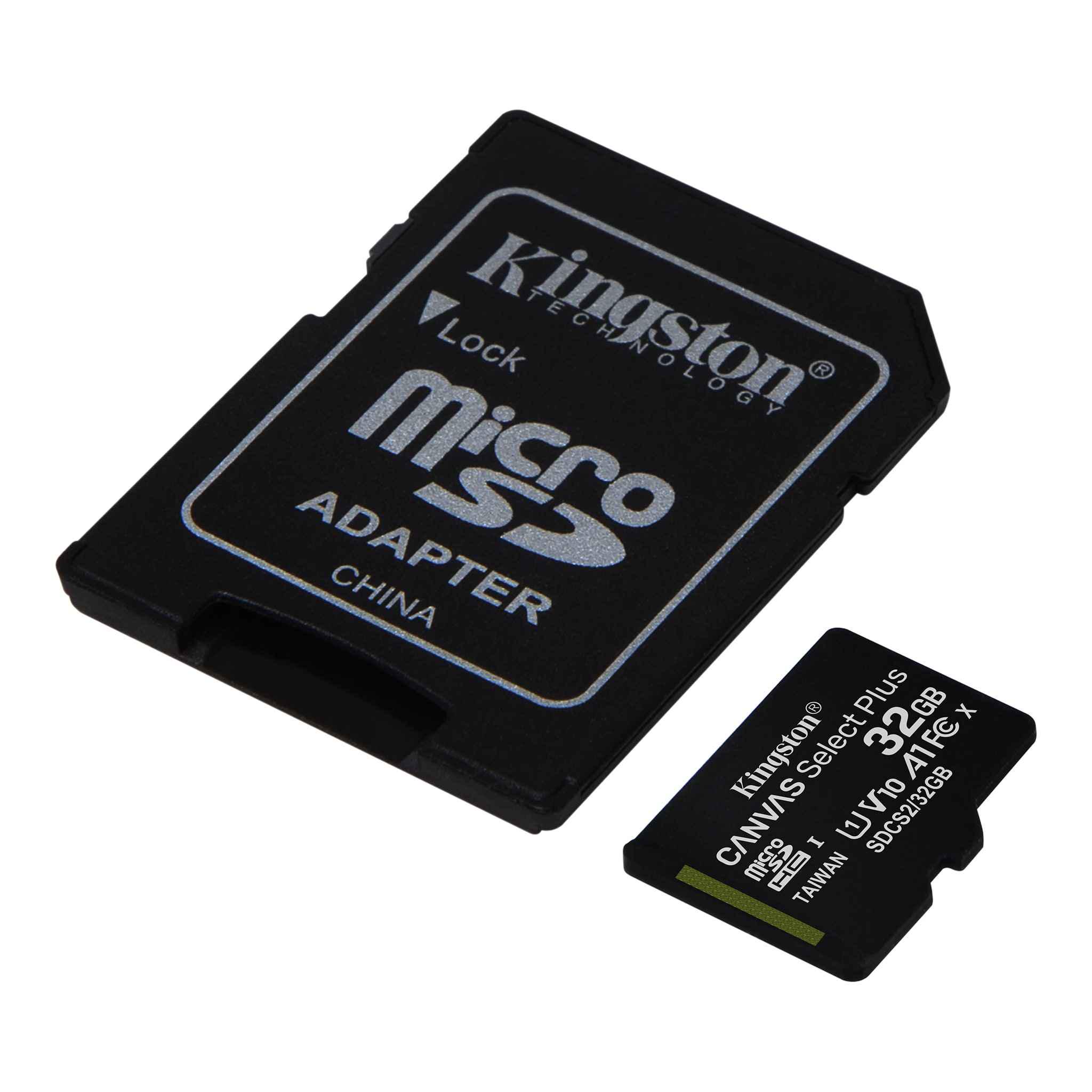 Карта пам'яті Kingston 32Gb micro SD Class 10 Canvas Select Plus - фото 3