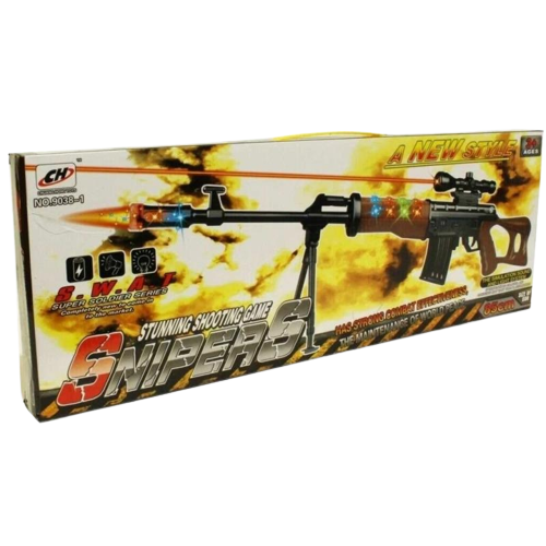 Автомат A-Toys Snipers на батарейках со светом и звуком (12399013)