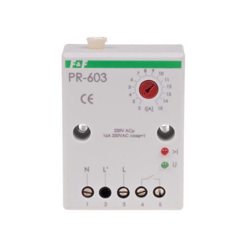 Реле струму пріоритетне F&F PR-603 230V AC 2/15A (27871742)