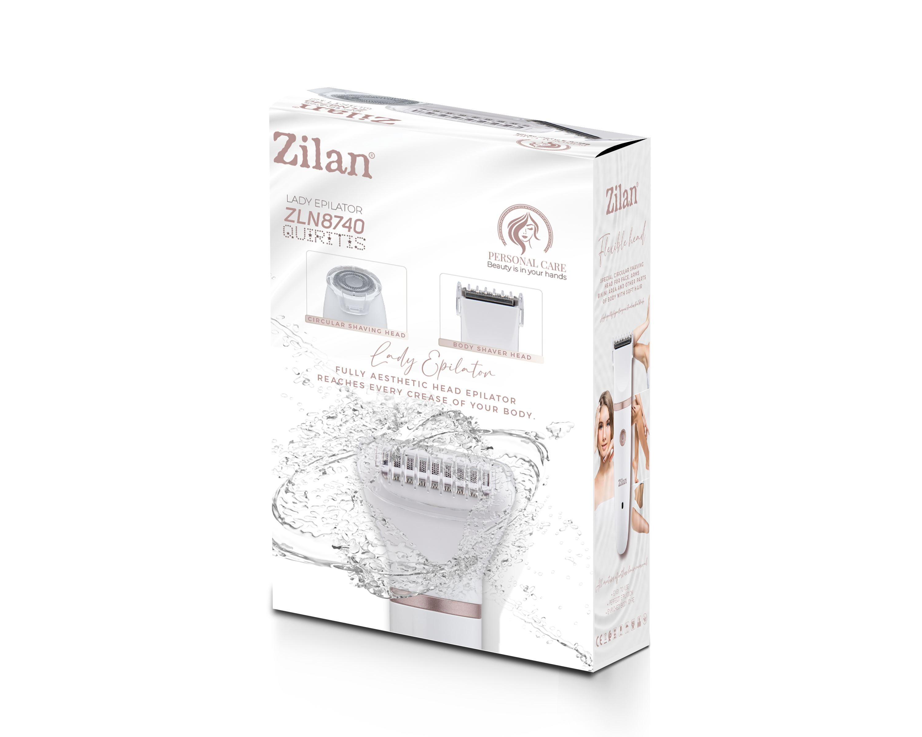 Тример жіночий Zilan ZLN8740 3в1 IPX7