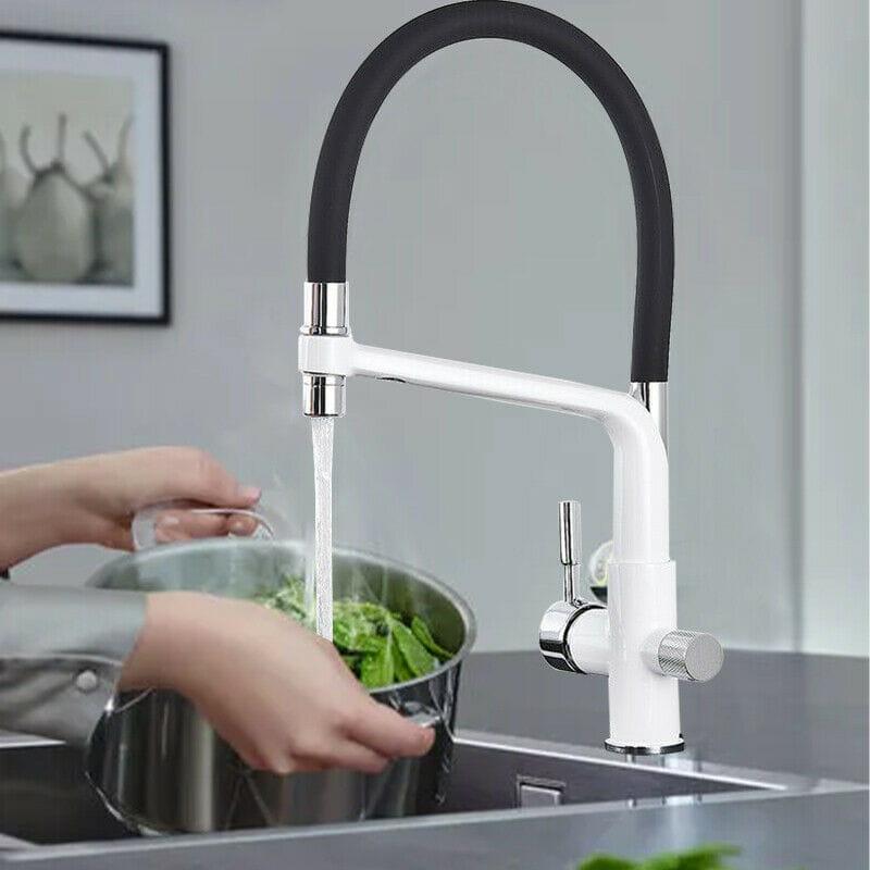 Змішувач для кухні Epelli Latte Bianco Duos із підключенням фільтрованої води (1597067738)