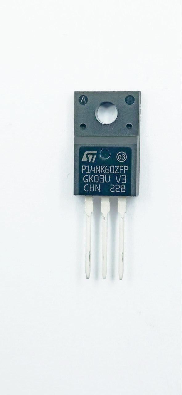 Транзистор STP14NK60ZFP n-channel 600V 13,5A <0,5Om 40W TO-220FP (24024)