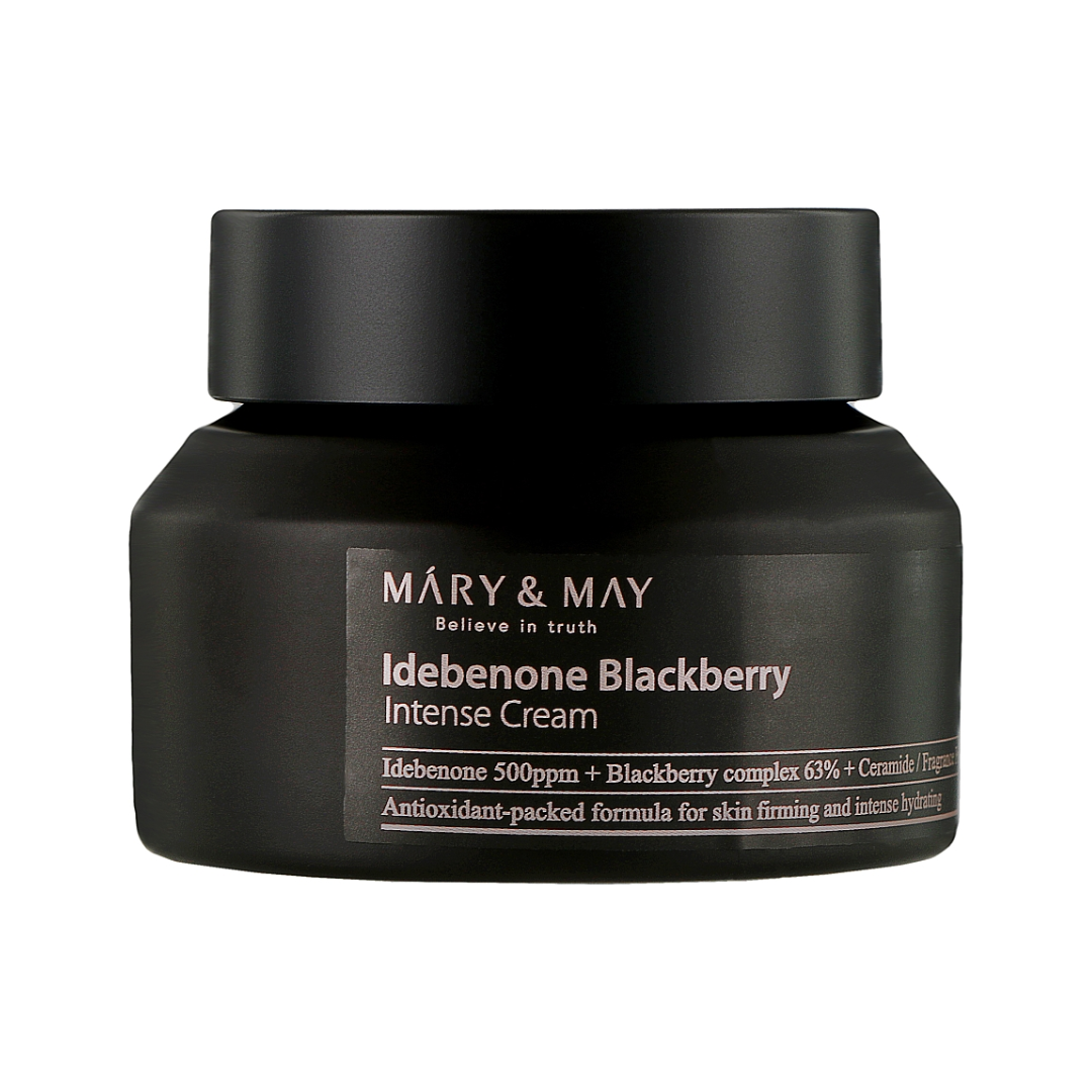 Крем для лица антивозрастной Mary&May Idebenone Blackberry Intense Cream 70 мл (29343234)
