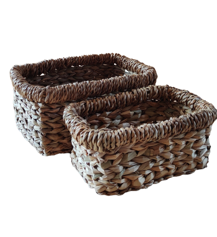 Набір кошиків плетених 2 шт. (1215)
