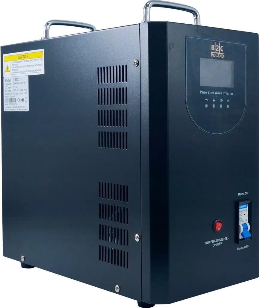 Джерела безперебійного живлення B2C Poland Pure Sine Wave Inverter лінійно-інтерактивне 2000W (Ups-B2C-2000Va)