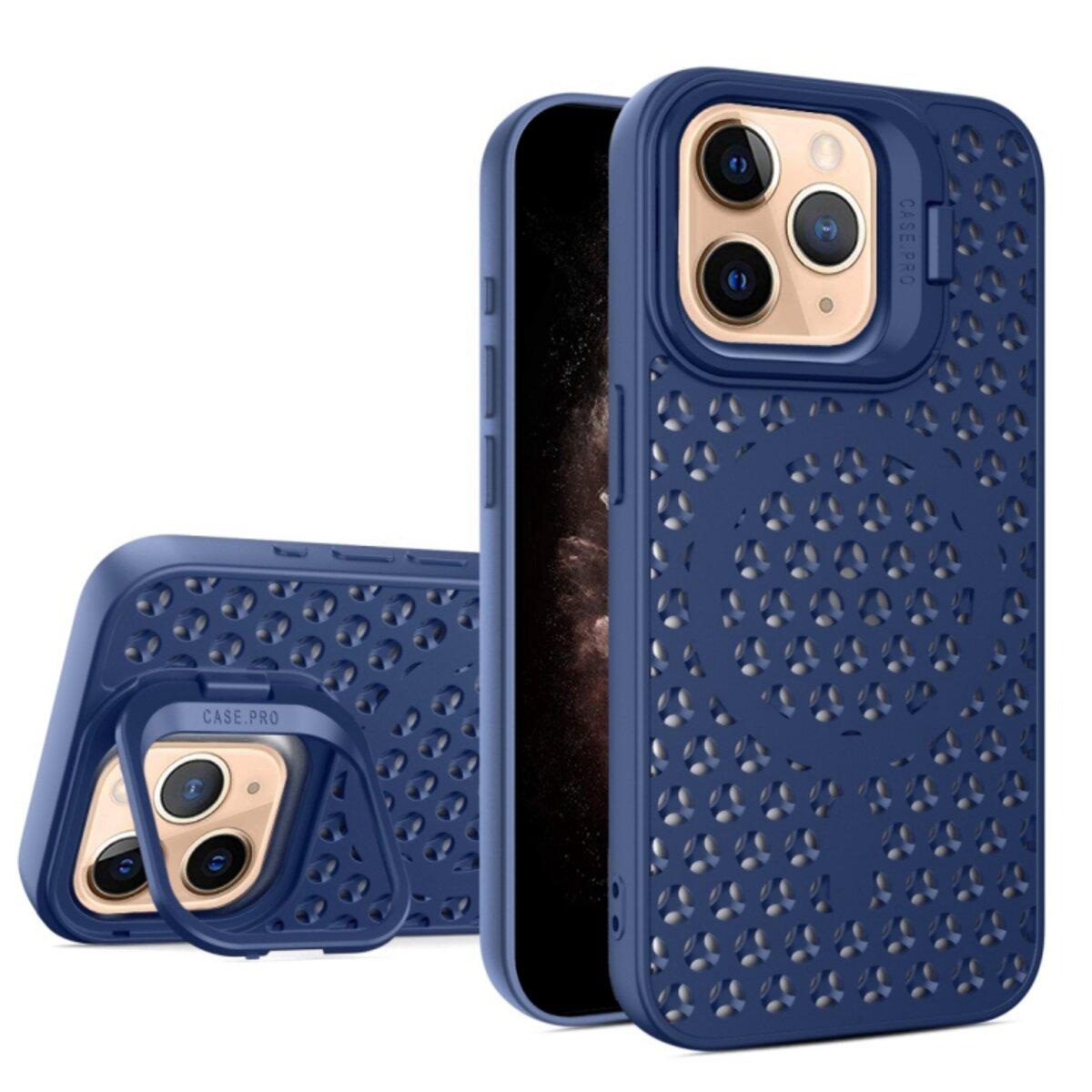 Защитный чехол-накладка Cosmic Grater Stand для Apple iPhone 11 Pro Blue (GRASTiP11PBlue)