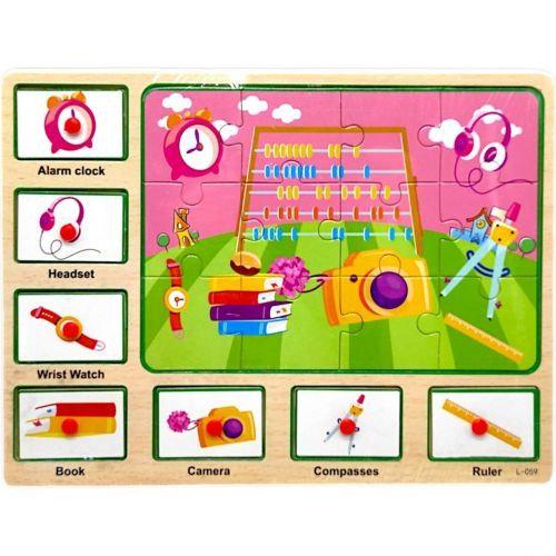 Пазли розвиваючі Час вчитися (29210) Пазли розвиваючі Час вчитися (29210)