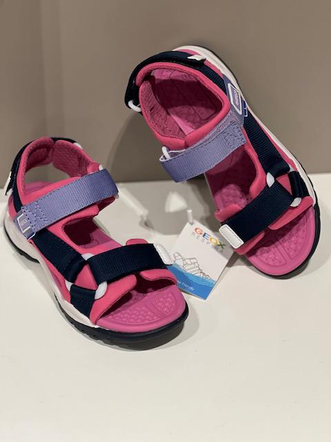 Сандалии Geox Borealis р. EUR 31 Navy Fuchsia (9908656) - фото 8