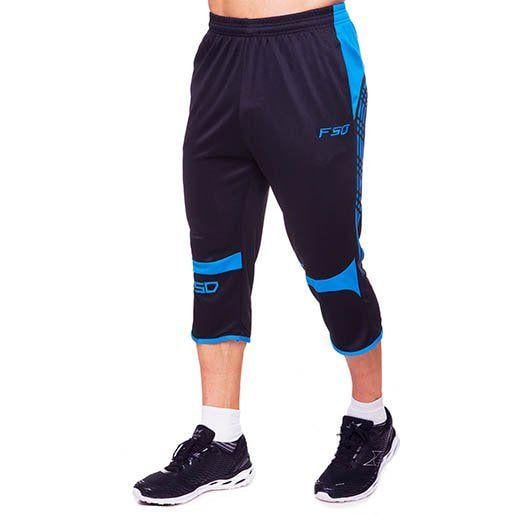 Шорты футбольные 9702 L Черно-синий (57429319)