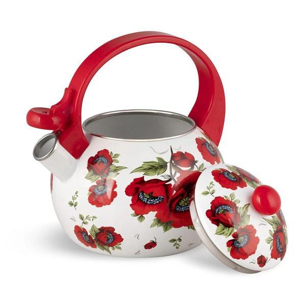 Чайник со свистком Edenberg EB-1745 эмалированный 2,2 л (EB-1745-1) - фото 2 Чайник со свистком Edenberg EB-1745 эмалированный 2,2 л (EB-1745-1) - фото 2