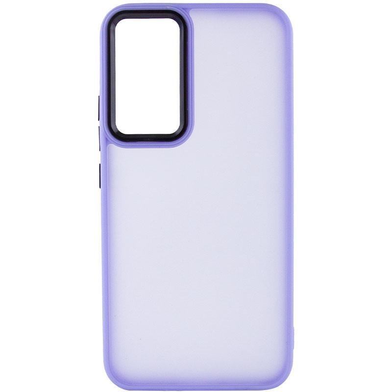 Противоударный Чехол Epik для Samsung Galaxy A52 4G / A52 5G / A52s Lyon Frosted TPU+PC Purple - фото 2