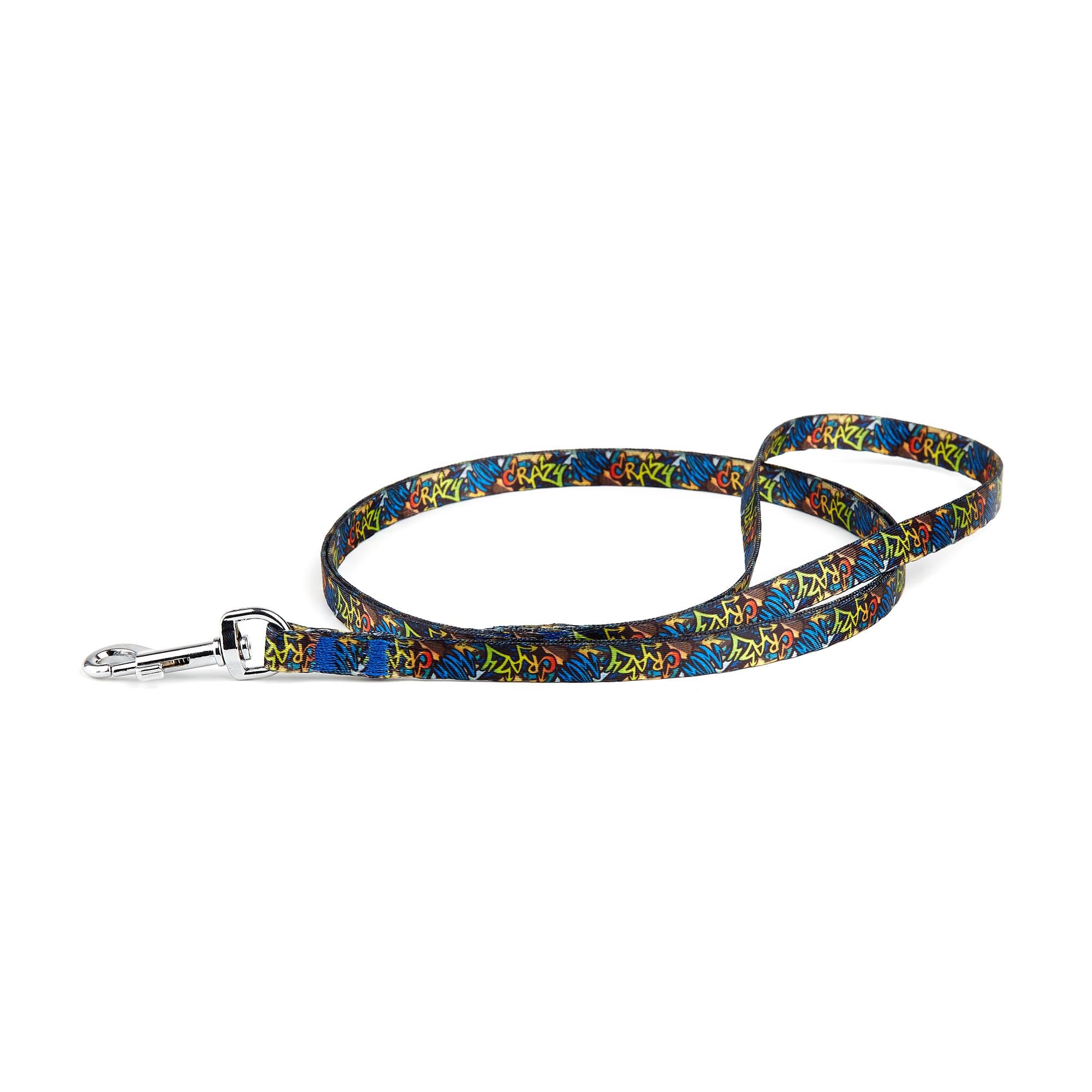 Поводок KareLine CRAZY из нейлона с узором 10х1800 мм (0805/5)