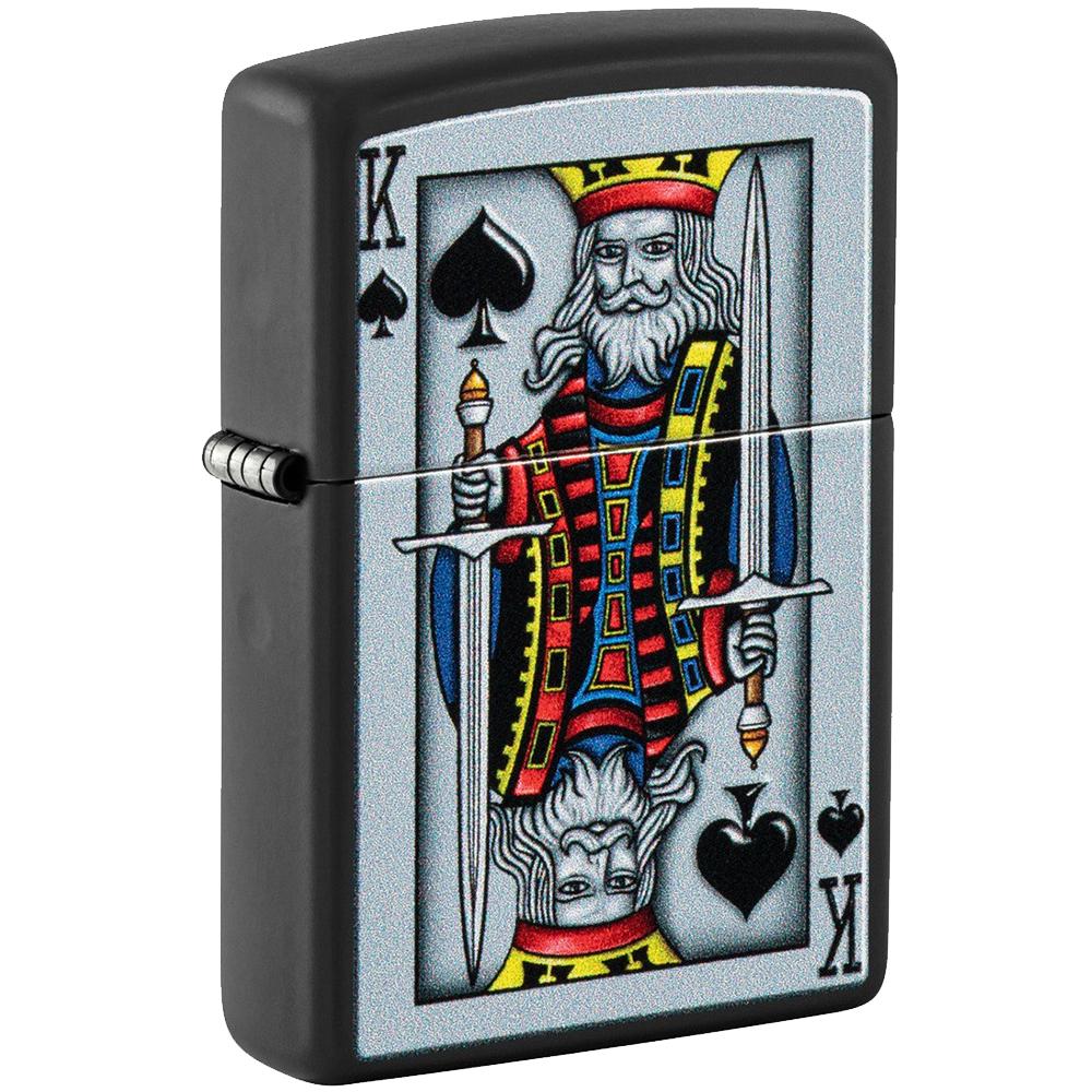Зажигалка ZIPPO 218 2022PFF King Of Spades Design (48488)