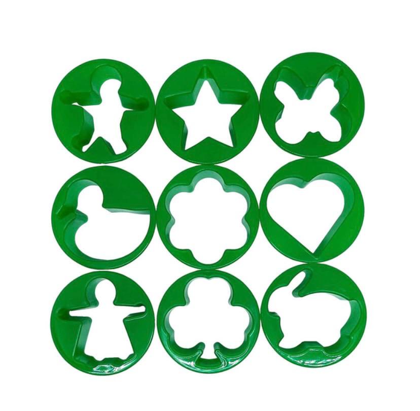 Набор для кухни скалка/коврик/лопатка/формочки для печенья 9 шт. - фото 4 Набор для кухни скалка/коврик/лопатка/формочки для печенья 9 шт. - фото 4