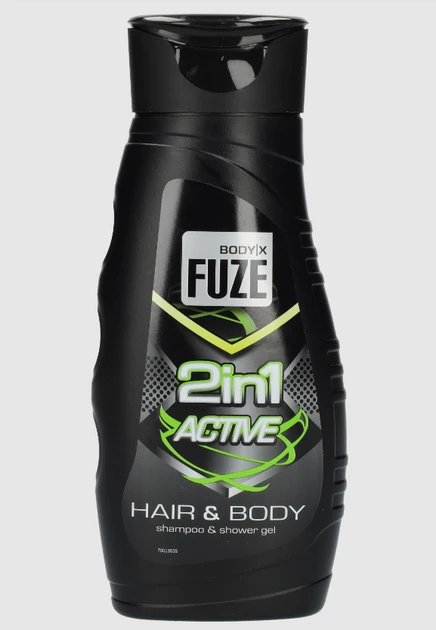 Гель для душа Body-X Fuze 2в1 Active 300 мл (2470256032)