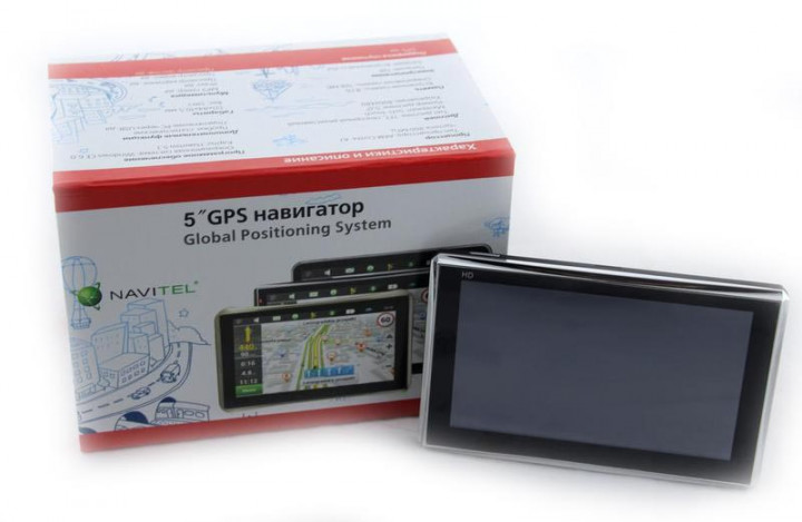 Автомобільний GPS-навігатор Navitel 6009 ddr2-128MB 4 Gb HD функція FM-трансмітер Чорний - фото 2