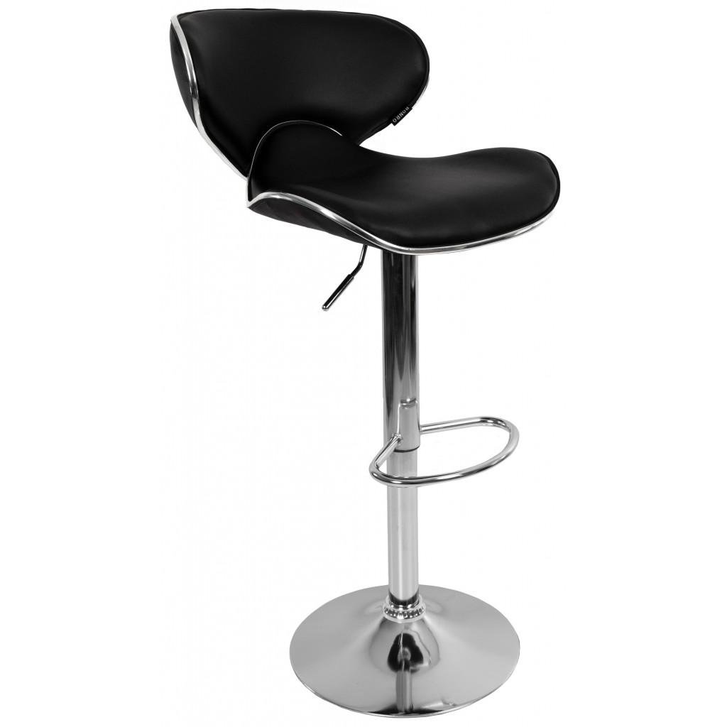 Барний стілець зі спинкою Bonro B-068 чорний (4230008812)