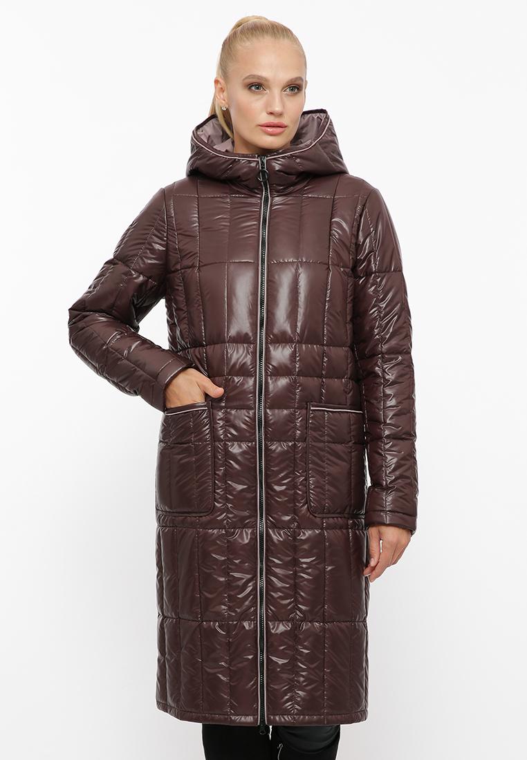 Куртка жіноча Rolana Моніка демісезонна р. 54 Шоколадний (091-41-54)