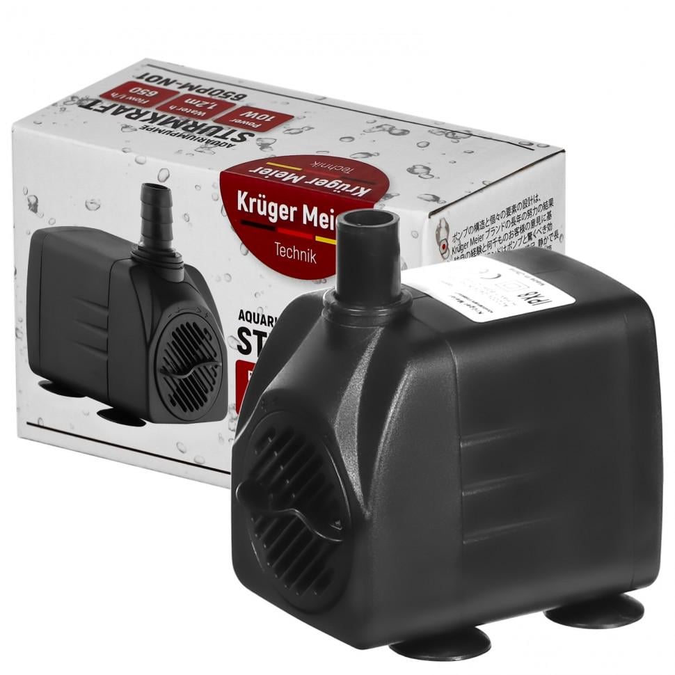 Водяной насос Kruger Meier Sturmkraft 650 л/ч 10W (650PM-NO1)