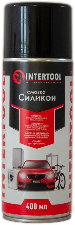 Смазка силиконовая Intertool аэрозоль 400 мл (000027156)