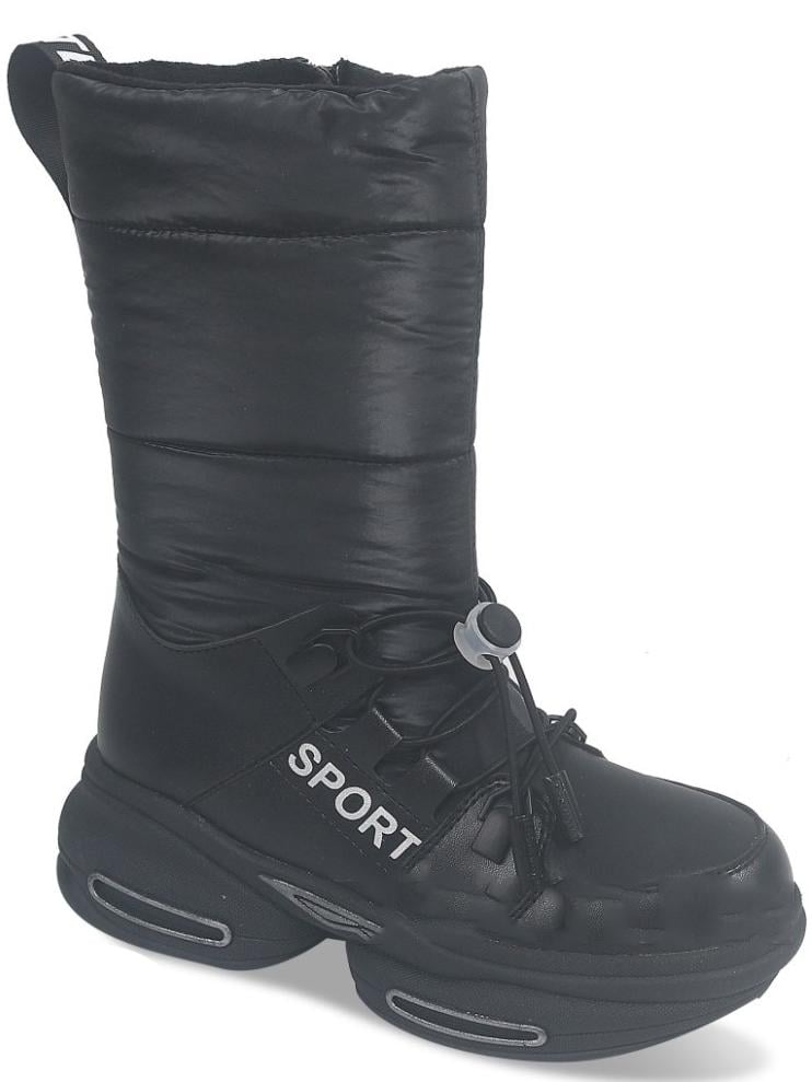 Дутики TOM.M 9712A на овчине р. 33 Черный (96871)