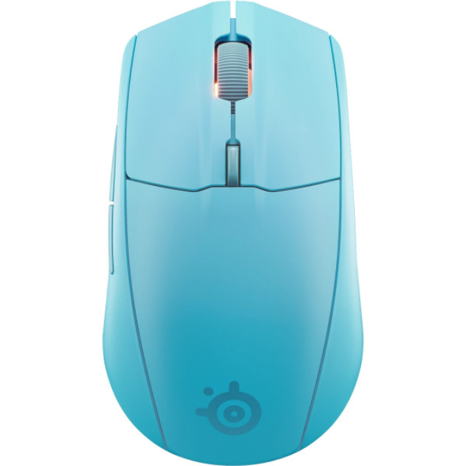 Компьютерная мышка беспроводная игровая SteelSeries Rival 3 Gen 2 Wireless R GB 18000dpi Aqua Blue (62526)