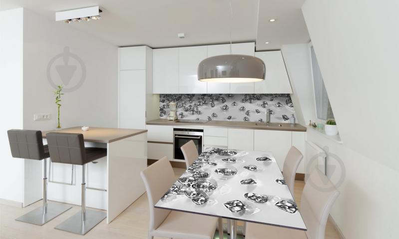 Наклейка виниловая на стол Zatarga «Алмазы» 650х1200 мм Z180493/1st