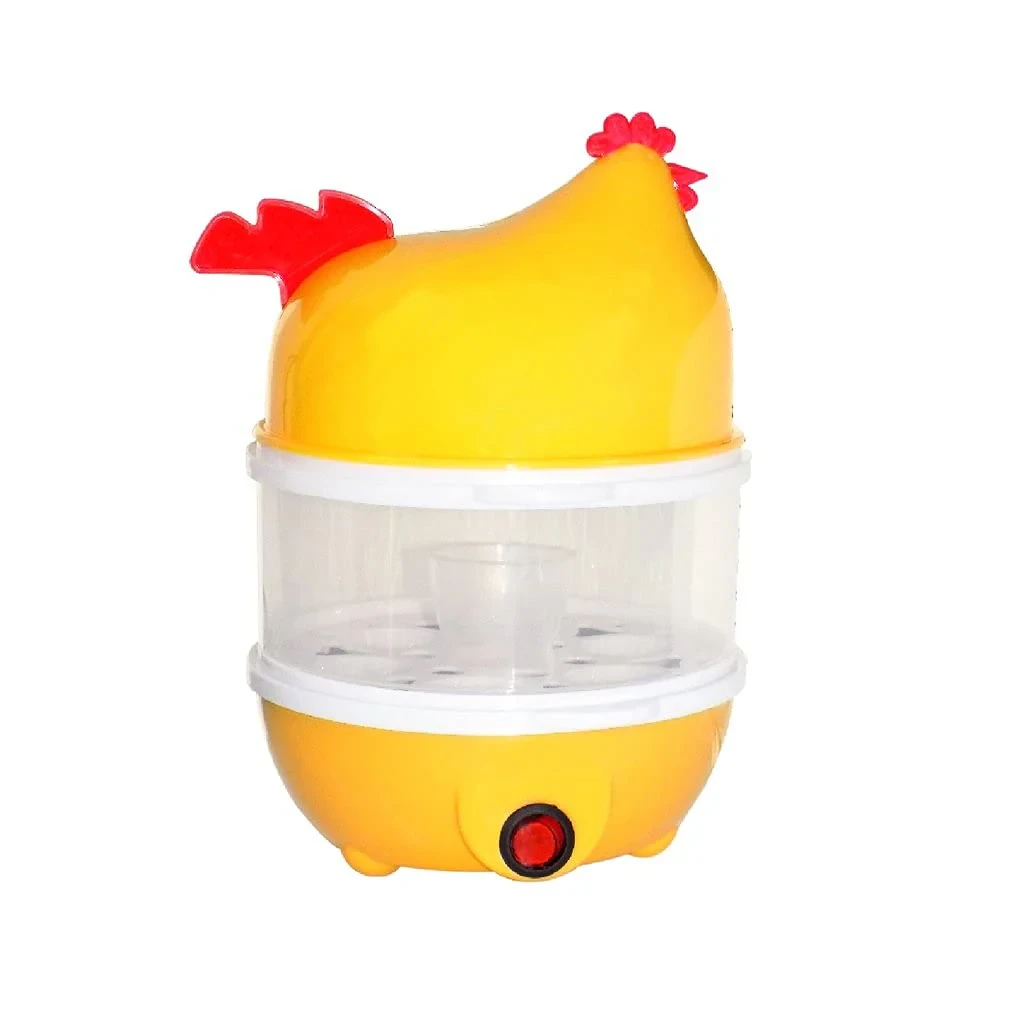 Яйцеварка електрична Double Layer Chicken Shape автоматична 14 яєць