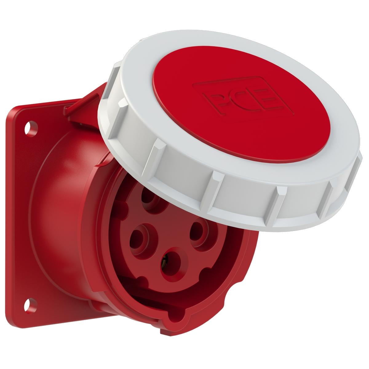 Силова розетка вбудована PCE 3P+N+E IP67 16A 400V (3152-6)