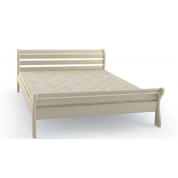 Кровать STEMMA Верона из натурального дерева сосна 90x200 см Слоновая кость