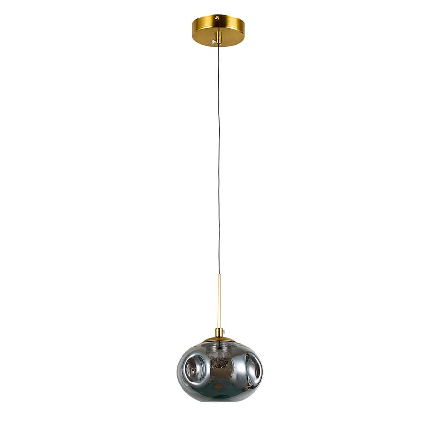 Светильник подвесной светодиодный Levistella 800P3308S-1led SM 150х120 мм Бронзовый/Черный/Хром (31261073)